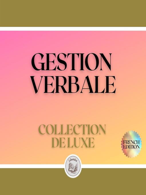 Title details for GESTION VERBALE by LIBROTEKA - Wait list